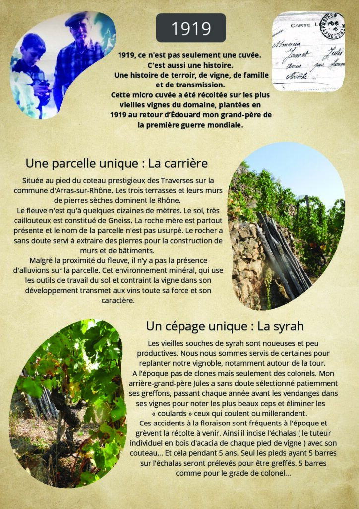 Jamet_lettre cuvée 1919